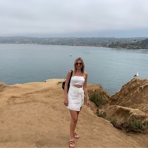 Cotton Candy LA white dress size medium